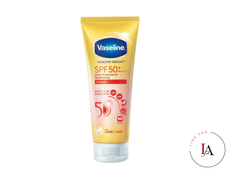 Dưỡng thể Vaseline Healthy White 5in1 320ml
